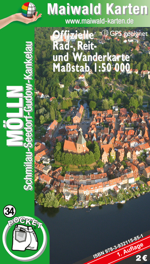 34 Mölln 1.Aufl. – Schmilau – Seedorf – Gudow – Kankelau von Maiwald,  Björn jr., Maiwald,  Gabriele