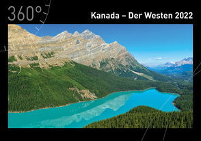 360° Kanada – Der Westen Premiumkalender 2022 von Heeb,  Christian