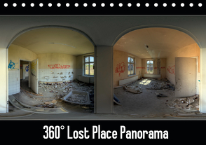 360° Lost Place Panorama (Tischkalender 2021 DIN A5 quer) von DerMische