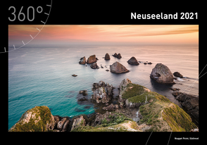 360° Neuseeland Premiumkalender 2021 von Zwerger-Schoner,  Gerhard, Zwerger-Schoner,  Petra