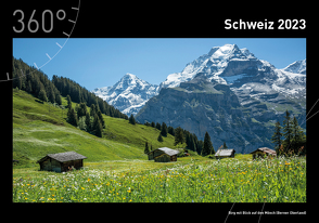 360° Schweiz Premiumkalender 2023 von Heeb,  Christian