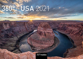 360° USA Klappkalender 2021