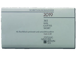 365 mal Gottes Wort 2019 von STIFTUNG HAUS der action 365