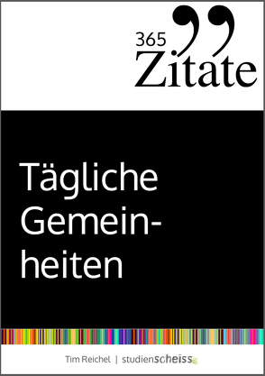 365 Zitate für tägliche Gemeinheiten von Reichel,  Tim