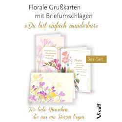 3er-Set Grußkarten »Du bist einfach wunderbar« 3er-Set Grußkarten »Du bist einfach wunderbar«