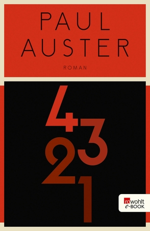 4 3 2 1 von Auster,  Paul, Gunkel,  Thomas, Schmitz,  Werner, Singelmann,  Karsten, Stingl,  Nikolaus