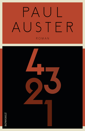 4 3 2 1 von Auster,  Paul, Gunkel,  Thomas, Schmitz,  Werner, Singelmann,  Karsten, Stingl,  Nikolaus