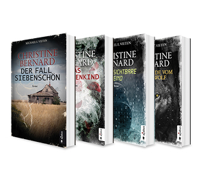 4 Fälle für Kommissarin Christine Bernard: Siebenschön, Das Eisrosenkind, Der unsichtbare Feind, Die Legende vom bösen Wolf. Trier-Krimi-Bundle von Vieten,  Michael E.