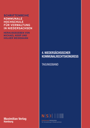 4. Niedersächsischer Kommunalrechtskongress von Seybold,  Jan