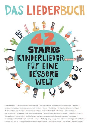 42 starke Kinderlieder für eine bessere Welt von Janetzko,  Stephen, Kindermusik,  Netzwerk, Reuver,  Birte