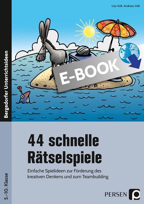 44 schnelle Rätselspiele von Ganz,  Andreas, Volk,  Lisa Katharina