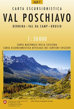 469T Val Poschiavo Wanderkarte