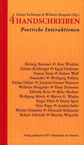 4Handschreiben von Eichberger,  Günter, Hengstler,  Wilhelm