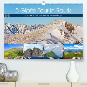 5 Gipfel-Tour in Rauris (Premium, hochwertiger DIN A2 Wandkalender 2023, Kunstdruck in Hochglanz) von Kramer,  Christa