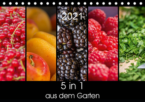 5 in 1 – aus dem Garten (Tischkalender 2021 DIN A5 quer) von Neuner,  Harald, Neuner-Gyß,  Petra