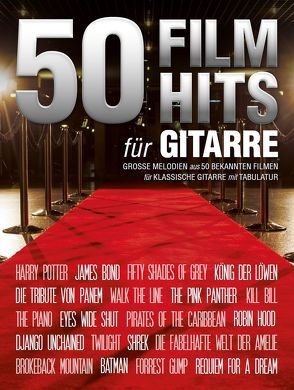 50 Filmhits für Gitarre von Bosworth Music