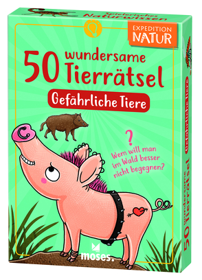 50 wundersame Tierrätsel – Gefährliche Tiere von Helm,  Alexandra, Ramcke,  Inga Marie