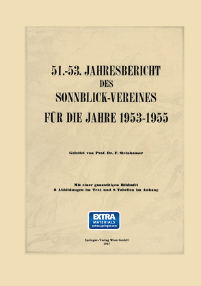 51.–53. Jahresbericht des Sonnblick-Vereines für die Jahre 1953–1955 von Steinhauser,  Ferdinand