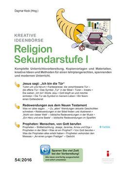 54. Religion Sekundarstufe I von Keck,  Dagmar