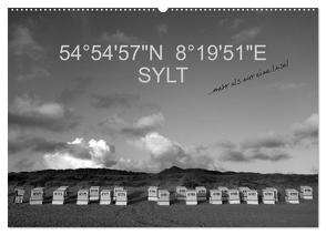 54°54’57″N 8°19’51″E SYLT (Wandkalender 2024 DIN A2 quer), CALVENDO Monatskalender von Linderer,  Günter