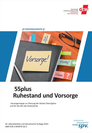 55plus Ruhestand und Vorsorge von Goerlich,  Inge