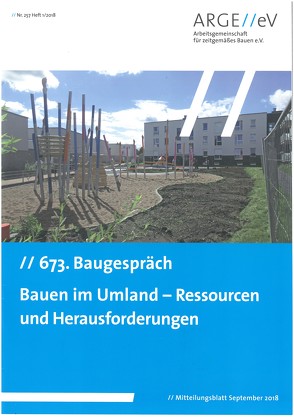 637. Baugespräch – Bauen im Umland von Depner,  Jürgen, Herbst,  Kristina, Herrmann,  Joachim, Nissen,  Karin, Schulze,  Torsten, Selk,  Michael, Walberg,  Dietmar