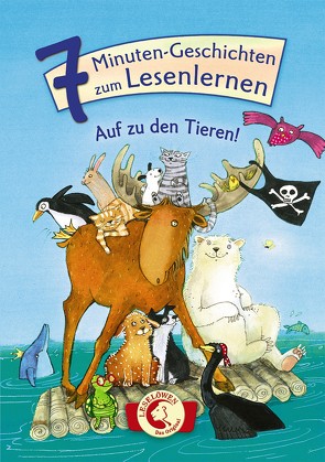 7-Minuten-Geschichten zum Lesenlernen – Auf zu den Tieren!