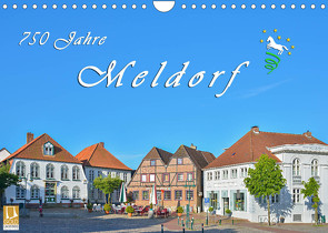 750 Jahre Meldorf (Wandkalender 2022 DIN A4 quer) von Plett,  Rainer