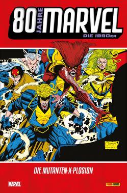 80 Jahre Marvel: Die 1990er von Bachalo,  Chris, Bennett,  Richard, Casey,  Joe, David,  Peter, Davis,  Alan, Hama,  Larry, Kelly,  Joe, Ladrönn,  José, Lobdell,  Scott, Loeb,  Jeph, Madureira,  Joe, McGuinness,  Ed, Nicieza,  Fabian, Pollina,  Adam, Quesada,  Joe, Rösch,  Alexander, Silvestri,  Marc, Skroce,  Steve