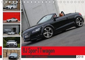 8J SporTTwagen Coupé und Roadster (Tischkalender 2018 DIN A5 quer) von SchnelleWelten