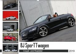 8J SporTTwagen Coupé und Roadster (Wandkalender 2019 DIN A2 quer) von SchnelleWelten