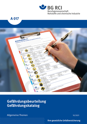 A 017 – Gefährdungsbeurteilung – Gefährdungskatalog