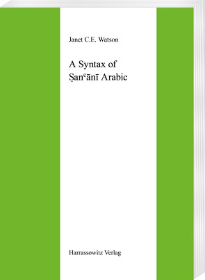 A Syntax of San’ani Arabic von Watson,  Janet C