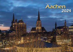 Aachen 2024 Bildkalender A3 quer, spiralgebunden von Klaes,  Holger