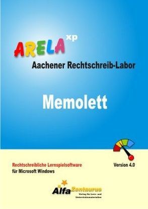 Aachener Rechtschreib-Labor – ARELA (Rahmenprogramm). Rechtschreibliche… / Memolett – Aachener Rechtschreib-Labor (ARELA) von Herné,  Karl L