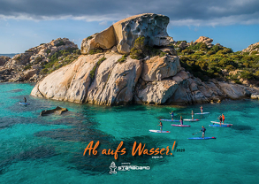 Ab aufs Wasser! Stand Up Paddling Kalender 2020 von Concepts,  Paddle