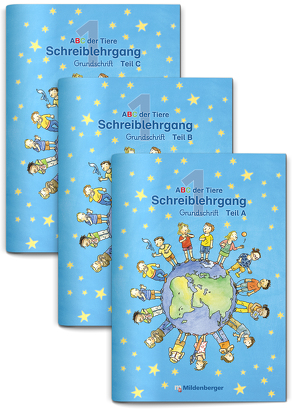 ABC der Tiere 1 – Schreiblehrgang Grundschrift von Handt,  Rosmarie, Kuhn,  Klaus, Treiber,  Heike