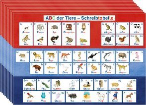 ABC der Tiere 1 – Silbenfibel · Ausgabe Bayern – Kartonbeilage „Schreibtabelle“, VPE 10