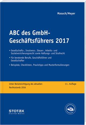 ABC des GmbH-Geschäftsführers – online von Masuch,  Andreas, Meyer,  Gerhard