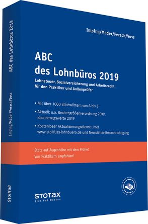 ABC des Lohnbüros 2019 von Imping,  Andreas, Mader,  Klaus, Perach,  Detlef, Voß,  Rainer