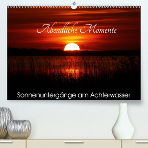 Abendliche Momente – Sonnenuntergänge am Achterwasser (Premium, hochwertiger DIN A2 Wandkalender 2020, Kunstdruck in Hochglanz) von Gerstner,  Wolfgang