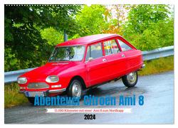 Abenteuer Citroen Ami 8 (Wandkalender 2024 DIN A2 quer), CALVENDO Monatskalender von Conrad,  Bernhard