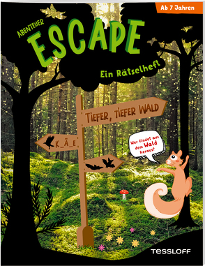 Abenteuer Escape. Ein Rätselheft. Tiefer, tiefer Wald – Wer findet aus dem Wald hinaus? von Green,  Martina, Heine,  Stefan