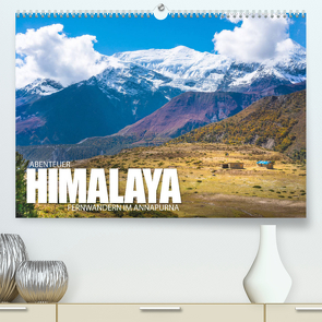 Abenteuer Himalaya – Fernwandern im Annapurna (Premium, hochwertiger DIN A2 Wandkalender 2022, Kunstdruck in Hochglanz) von Freise,  Gunnar