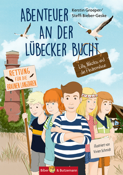 Abenteuer an der Lübecker Bucht – Lilly, Nikolas und die Fledermäuse von Bieber-Geske,  Steffi, Groeper,  Kerstin, Schmidt,  Vivien