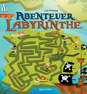 Abenteuer-Labyrinthe. Bunt und spannend. von Trinidad,  Leo