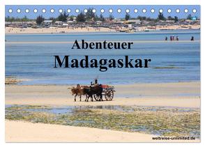 Abenteuer Madagaskar (Tischkalender 2024 DIN A5 quer), CALVENDO Monatskalender von weltreise-unlimited.de,  weltreise-unlimited.de