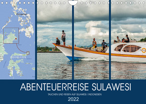 ABENTEUERREISE SULAWESI (Wandkalender 2022 DIN A4 quer) von Gödecke,  Dieter