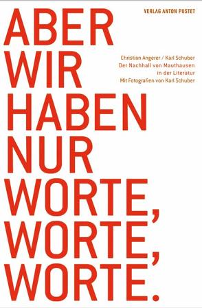 Aber wir haben nur Worte, Worte, Worte von Angerer,  Christian, Schuber,  Karl