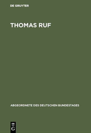 Thomas Ruf von Deutscher Bundestag